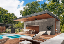 How to Update a Dated Pool to Match a Contemporary Home Exterior
